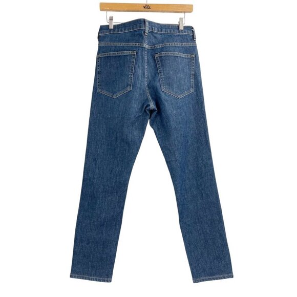 Everlane Slim Blue Jeans Mens Size 32x30 Stretch Denim Classic Everyday Basic - Picture 3 of 8